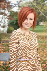 Cute Outfit of the Day: Caramel and Lavender