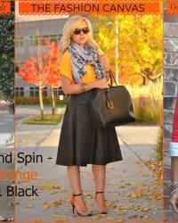 Trend Spin Linkup Week 22 - Orange & Black