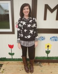 Pattern Mixing with Plaid and Stars