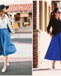 1 Skirt, 2 Girls, 2 Styles