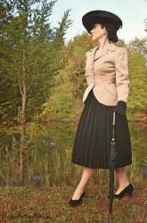 Part II Bar Suit Tribute Vintage Photography Session