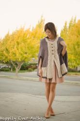 poncho and swing skirt 