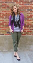 Olive + Purple