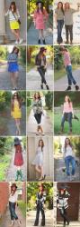 an October of outfits