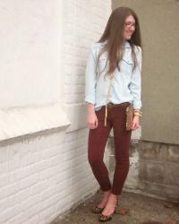 Dressed up chambray