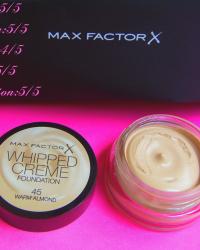 Review:Max Factor Whipped Creme Foundation