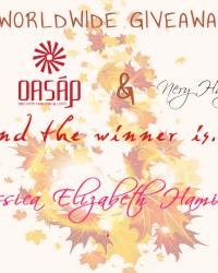 and the winner of the Oasap Giveaway is...