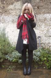 plaid scarf