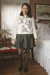 DIY: Oh La La Zoe Kassen sweatshirt