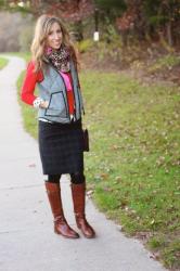 subtle print mixing