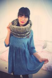 DIY #9 : Créer un col / snood en fausse fourrure