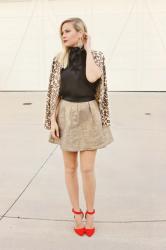 black and gold