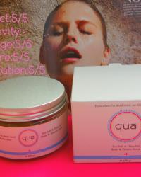 Review:Sea Salt&Olive Oil Body & Fitness Scrub by Qua