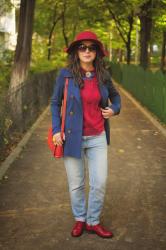 Burgundy chic