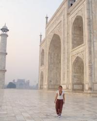 Le Taj Mahal s'éveil!