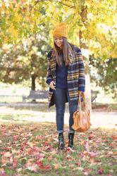 Blogger Swap: Check coat