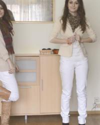 How I Style: White Pants
