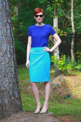Daily Look: Blue on Blue