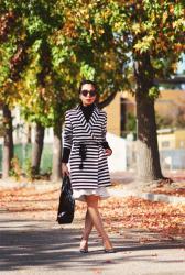 Belted the Coat: In Black and White