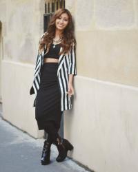 The striped blazer 