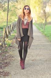 Outfit inverno 2014: Maxi cardigan