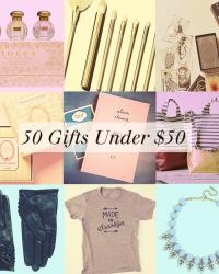 {GIFT GUIDE} 50 Great Holiday Presents Under $50 