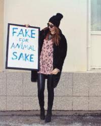 STREET FASHION FOR ANIMAL RIGHTS