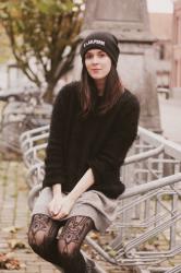 Superbe Beanie, Geometric Tights