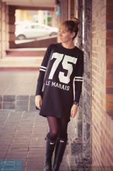 VESTIDO SUDADERA - SWEATSHIRT DRESS