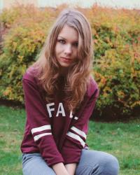 Burgundy fall.