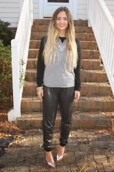 Holiday Outfit Post: Turkey Day Sequin Sweatpants