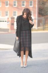 Sheer Plaid