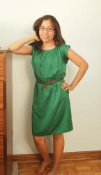 green and leopard and a Thanksgiving recap