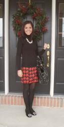 Holiday Houndstooth