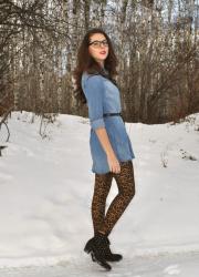 Chambray and Leopard