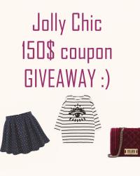 Jolly chic giveaway 150$