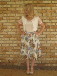 Refashion - Frumpy dress to a skirt
