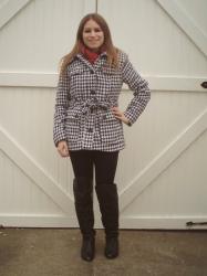 Houndstooth Coat