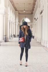 IDEE OUTFIT INVERNO: PARKA & DECOLLETE ANIMALIER