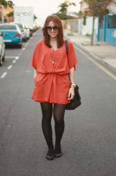 Sexy Orange Dress