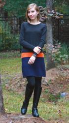 Daily Look: Mod Sweater Dress