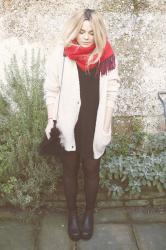 red scarf