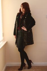 Marks and Spencer Statement Coat- Three Ways