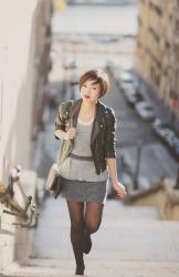 Wool and leather