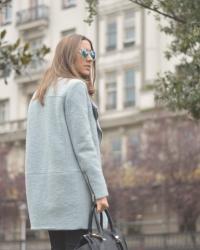 Grey coat