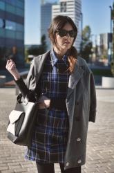 Tartan Biker Dress  and **GIVEAWAY**