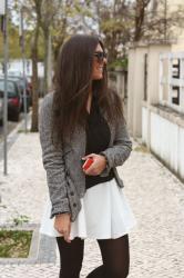 TRENDY WITH A B&W JACKET