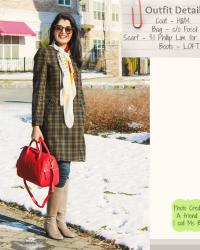 Lookbook: Plaid & Red {And a Chance To Win $500 Fossil Giftcard}