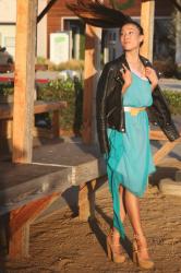 Outfit | Turquoise in the Setting Sun