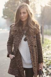 Leopard coat ... 